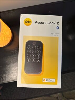 Yale Assure Lock 2 Black Suede